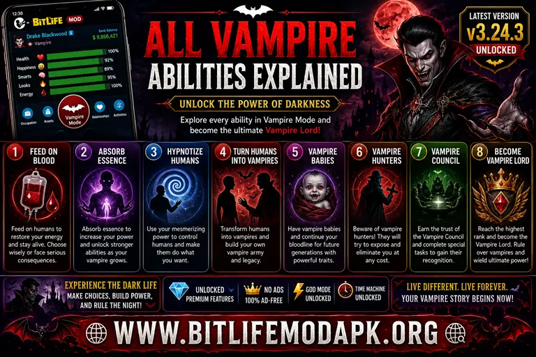 All Vampire Abilities Explained 
