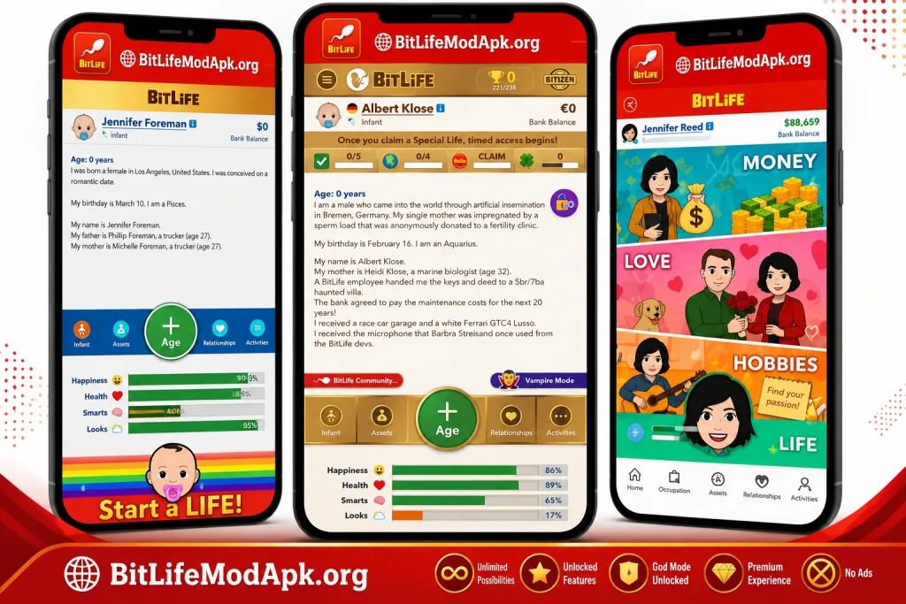 How to Play BitLife MOD APK
