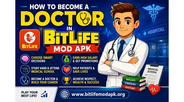 How to become a Doctor in Bitlife mod apk