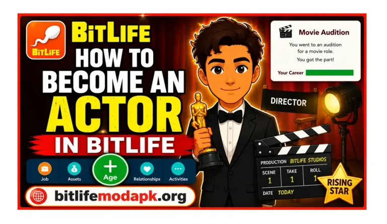 How to become an Actor in BitLife