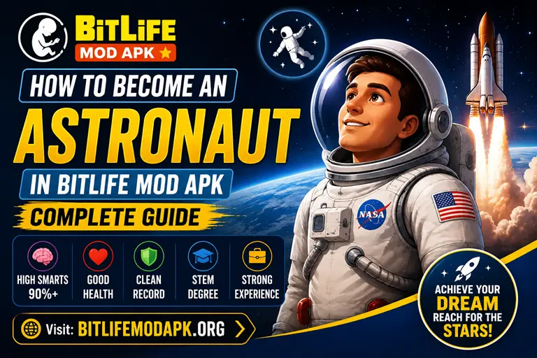 Requirements to Become an Astronaut in BitLife